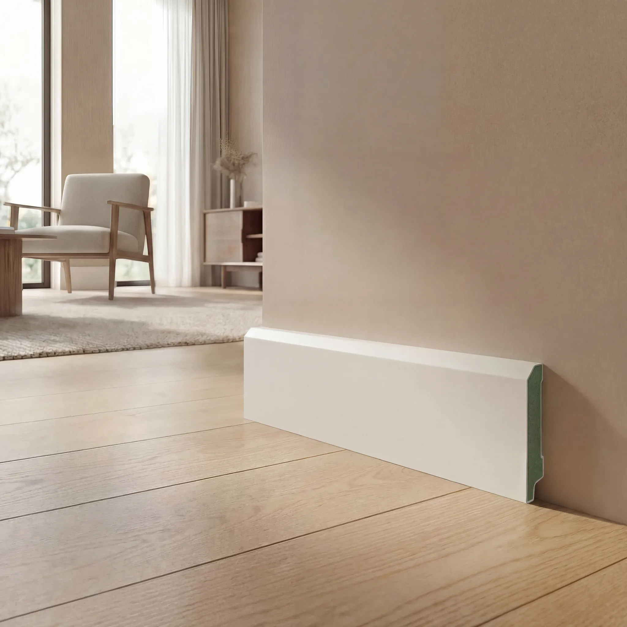 MDF Schuine Plint