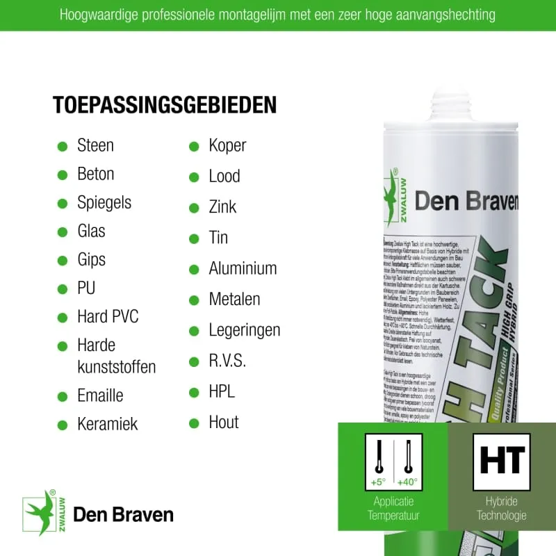 Zwaluw High Tack 290ml